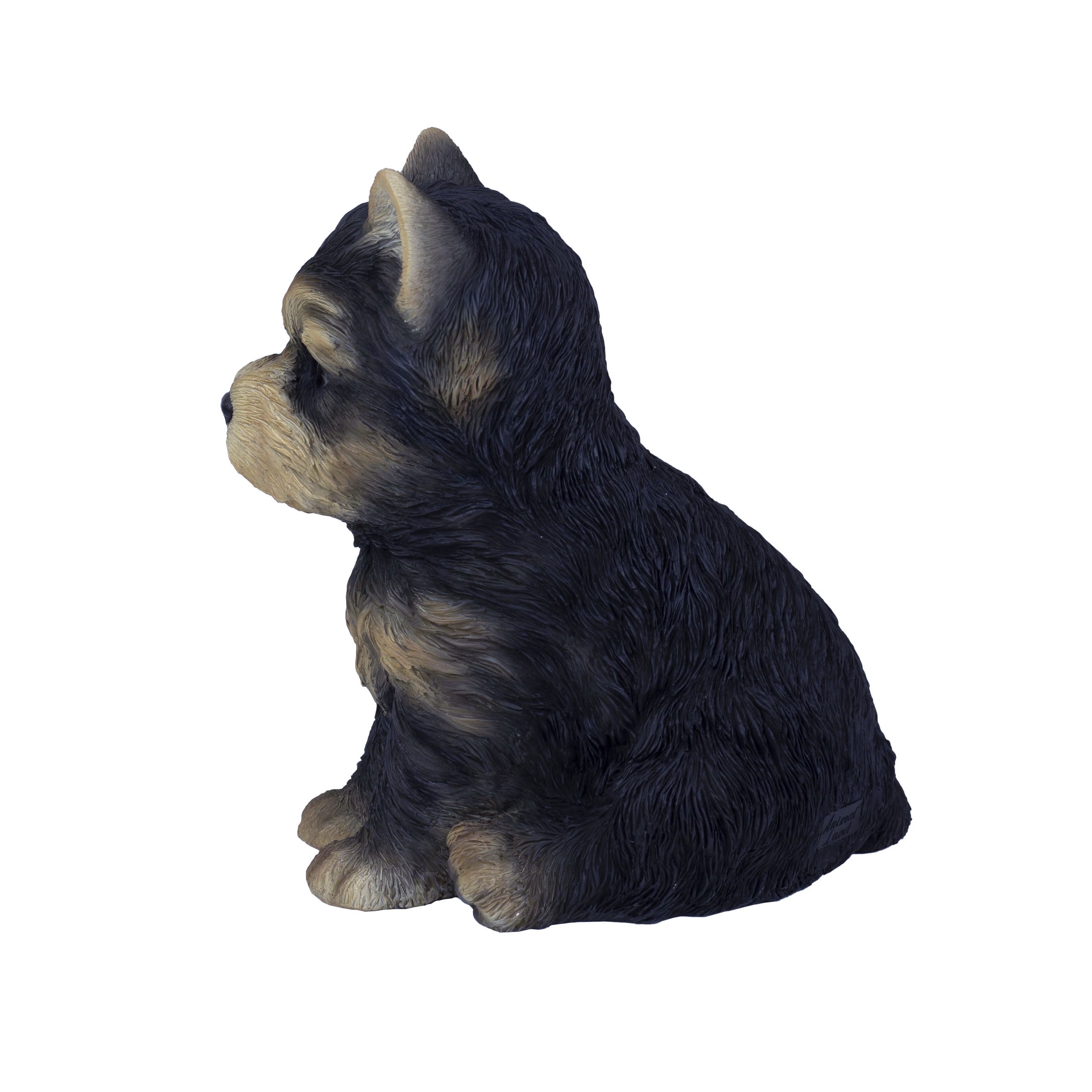 SOREAL Brown Baby YorkTerrier | Handpainted Decorative Puppy Statue for Home & Garden Decor | Premium Polyresin Dog Statue | Gift for Dog Lovers | Weather-Resistant Indoor/Outdoor Decor