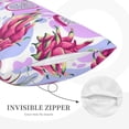 thumbnail image 3 of Pofeuu Dragon Fruit Print Polyester Microfiber Plush Pillowcases, Super Soft and Cozy Pillow Case Covers with Envelop Closure（Pillow core not included）-16"x24", 3 of 6