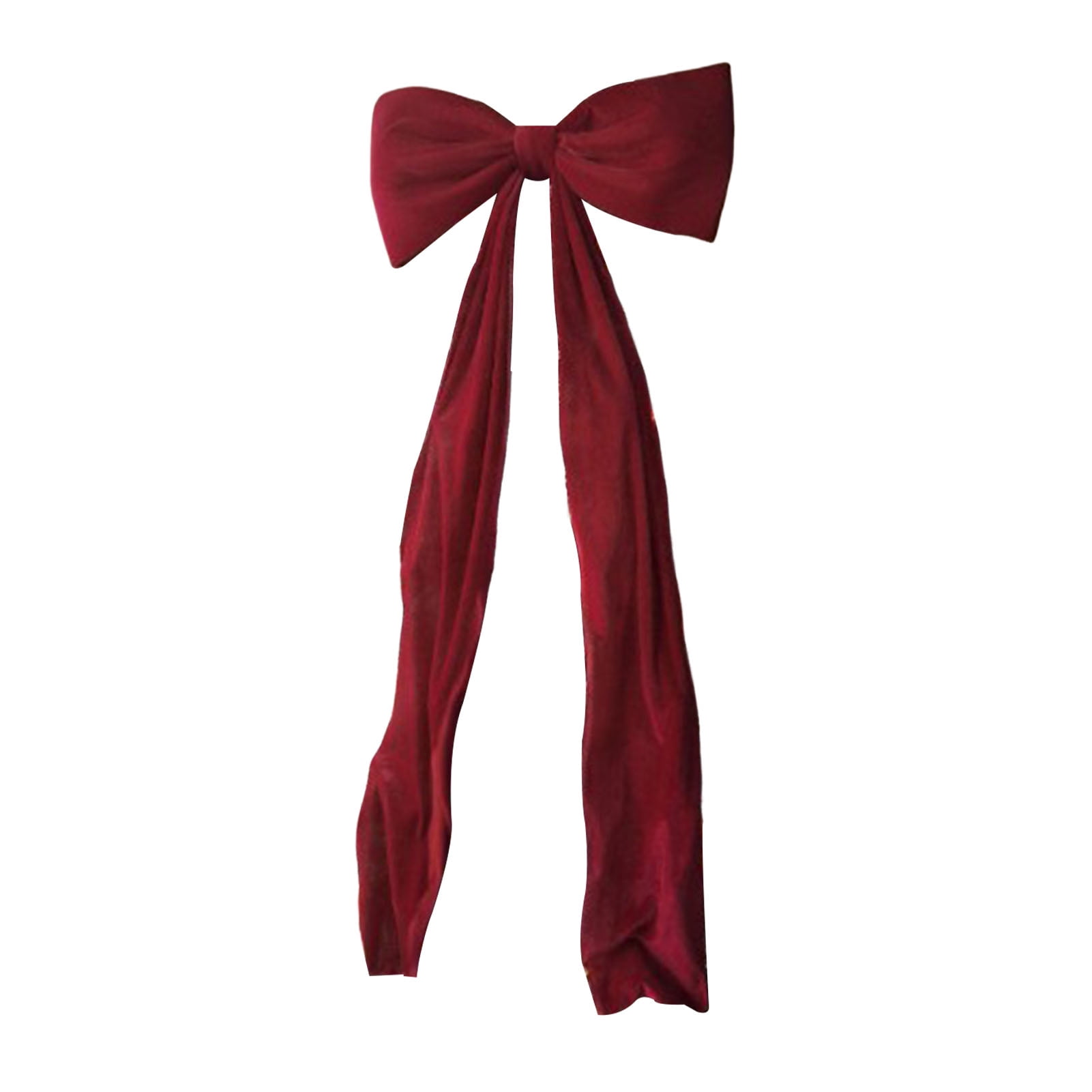 Dserfhy Giant Bow Decoration 20 x 70 Inch Big Velvet Bow for Room Backdrop Wall Decor Extra Large Ribbon Tie for Birthday Baby Shower Wedding Christmas Party Supplies