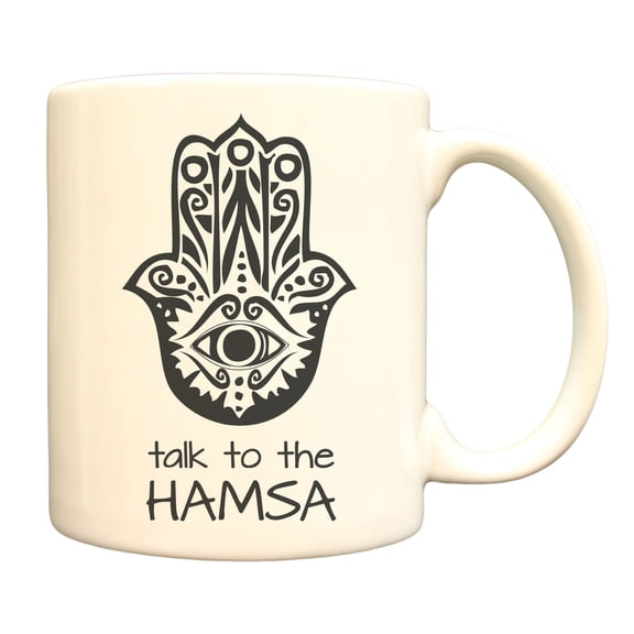 Talk To The Hamsa 11oz Coffee Mug