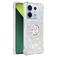 thumbnail image 2 of Funda para Xiaomi Redmi Note 13 Pro 5G con Brillo Líquido Flotante, Purpurina, Parachoques y Anillo Giratorio Soporte, 2 of 5
