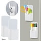 thumbnail image 3 of Magnetic Whiteboard Chalkboard Plastic Multifunctional Pen Holder Storage Box Pen And Eraser Holder For Whiteboard, Magnetic Pencil Cup Utility Storage, 3 of 6