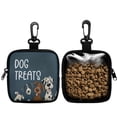thumbnail image 2 of Dog Treat Pouch, Dog Treat Holder, 7X5 In, Small Dog Carrier Bag, Puppy Treat Pouch, Small Mesh Zipper Pouch, Outdoor Storage, Dog Accessories, 1 Pc, 2 of 7