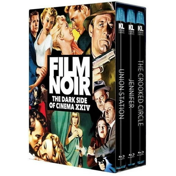 Film Noir: The Dark Side Of Cinema XXIV [Union Station/Jennifer/The Crooked Circle] (Blu-ray), KL Studio Classics, Documentary