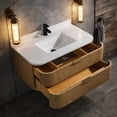 thumbnail image 4 of Chantal 36" Floating Bathroom Vanity Oak, 4 of 11