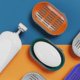 thumbnail image 5 of Soap Holder Box With Water Collector Light Luxury Style Dual-layer Soap Dish For Bathroom Kitchen New-c 26s, 5 of 5