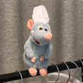 thumbnail image 5 of Figura de peluche de Disney Kawaii Ratatouille Remy, juguete magnético de Ratatouille Chef Remy, regalo de Navidad, juguetes para niños, 5 of 5