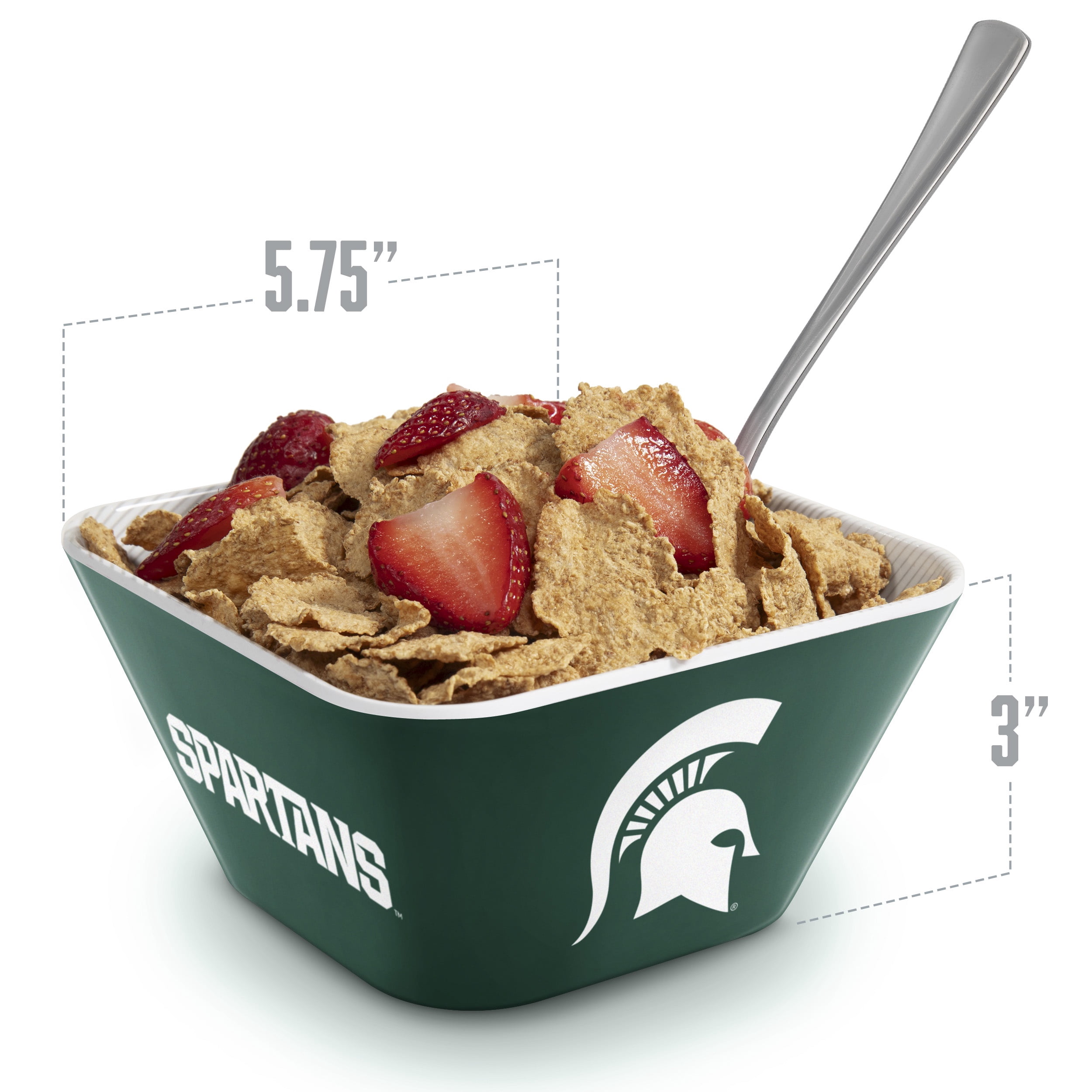 YouTheFan NCAA Michigan State Spartans Small Snack Bowl