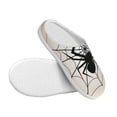 thumbnail image 3 of Goofa Spiders On The Web 1 Print Womens Mens Cotton Lightweight House Slippers , Washable Home Slippers,Indoor Comfy Bedroom Cozy Slippers-37/38, 3 of 7