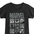 thumbnail image 3 of Marvel - Villain Grid - Toddler And Youth Girls Fitted Short Sleeve Graphic T-Shirt, 3 of 5