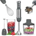 thumbnail image 1 of Mistaha 5-in-1 Stainless Steel Handheld Blender with 6 Adjustable Speeds and Multiple Accessories, 1 of 5