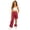 Z13-Red, variant on Hiking Pants Young Girl's Waterproof Comfortable Detachable Pants Elastic Waist Loose Fit Convertible with Drawstring & Pockets for All-Day