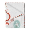 thumbnail image 2 of Christmas Soft Flannel Fleece Throw Blanket, Cheerful Celebration of Yuletide Theme with Pastel Seasonal Graphic Elements, Cozy Plush for Indoor and Outdoor Use, 50" x 60", Multicolor, by Ambesonne, 2 of 5