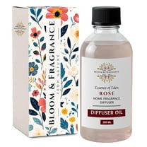 Rose Reed Diffuser Refiller Oil 250ml | Essence of Eden Home Fragrance | Long-Lasting Aromatherapy Scent for Diffusers