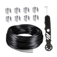 thumbnail image 2 of Kit de reparación de mosquiteros, mosquiteros para ventanas, suministros de 49,21 pies de largo, piezas de repuesto para mosquiteros de puertas para, 2 of 9
