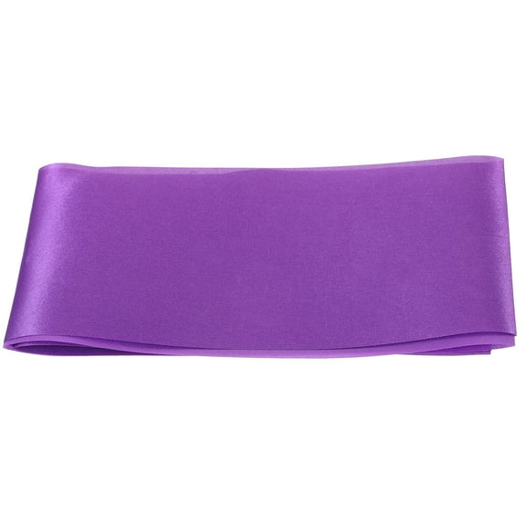 PTOOTP Blank Sashes To Decorate Plain Satin Sash Purple For Women 1Pcs