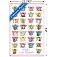 thumbnail image 3 of Keith Kimberlin - Kittens with Butterfly Wings Wall Poster with Push Pins, 22.375" x 34", 3 of 3