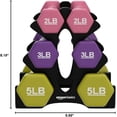thumbnail image 4 of Neoprene Dumbbell Hand Weights, 4 of 6
