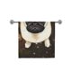 thumbnail image 2 of ABPHQTO Toalla de ducha para el cuerpo del baño Pug, envoltura de baño para el hogar, viajes al aire libre, toallas de baño para la playa, 75x140 cm, 2 of 3