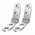 thumbnail image 3 of MYG 180 Degree 2pcs Foldable Hinge Flap Screw-On Hinges for Sewing Machine Cabinet, 3 of 7