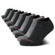 thumbnail image 1 of Pack de 12 calcetines Reebok No Show para mujer, acolchados, tallas 4-10, color gris, 1 of 7