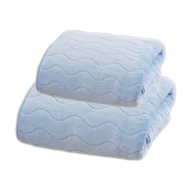 Juego de 2 toallas de baño extragrandes, toallas de baño extragrandes, súper suaves y absorbentes, toallas de microfibra para ducha seca, para hotel, baño y gimnasio.