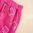 thumbnail image 6 of NIEWTR Kids Pajamas Set Toddler 2-Piece Long Sleeve Outfit Soft Crewneck Tee with Elastic Waist Long Pants Breathable Pajamas Gift Set for 3T-6T(A-Red,3-4 Years), 6 of 9