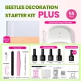 thumbnail image 2 of Kit de esmaltes de uñas en gel Beetles, 32 colores con luz UV, juego de 55 piezas, 2 of 8
