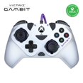 thumbnail image 1 of Victrix Gambit World's Fastest Licensed Xbox Controller for Xbox One, Series X|S – PC Compatible - Elite Esports Design with Custom Paddles, Swappable Pro Thumbsticks & White / Purple Faceplates, 1 of 9