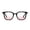 Black, variant on OOOUM Unisex Square Gradient Sunglasses Black & Transparent Clear Frame Eyewear Lightweight Makeup Commute Sun Glasses Black