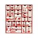 thumbnail image 2 of Calendario de Adviento Navideño, Caja para Llenar con Adornos Creativos Rojo, 2 of 9