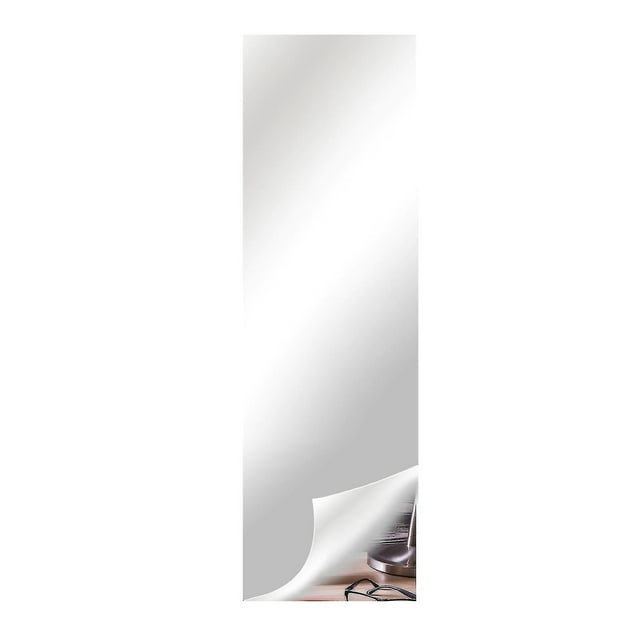 Rollo de espejo flexible de hoja de espejo autoadhesivo para decoración de pared del hogar/50 cm x 200 cm A