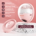 thumbnail image 4 of Extractor de leche Baby Nestling con base térmica, manos libres, 24 mm, paquete de 2 unidades, rosa, 4 of 8