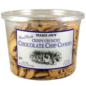 Trader Joe's Crispy Crunchy Chocolate Chip Cookies 1 Pack, 18