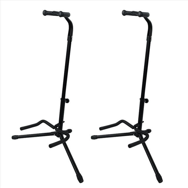 2X Soporte de Guitarra de Piso de Metal con Soporte de TríPode para Guitarra EléCtrica AcúStica, Accesorios de Guitarra
