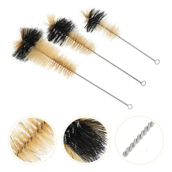 OUNONA  6 Pcs Flask Brush Scrubbing Clean Bottle Cleaning Cleaner Baby