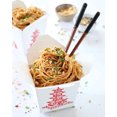 thumbnail image 3 of Pagoda Chinese/Asian Paper Take-Out Containers 16oz- Convenience &amp; Style - 500/Case, 3 of 3