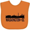 thumbnail image 3 of Inktastic Washington Dc Skyline Cities Boys or Girls Baby Bib, 3 of 4