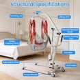 thumbnail image 2 of Medical Patient Lift Sling with Commode Opening, Full Body Mesh Transfer Sling, Shower & Toilet Lift Sling for Elderly & Disabled, Heavy Duty Support up to 510 lbs, 2 of 10
