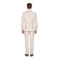 thumbnail image 3 of Porto Filo Men's 2 Piece Bone White Slim Fit Suit, 3 of 4