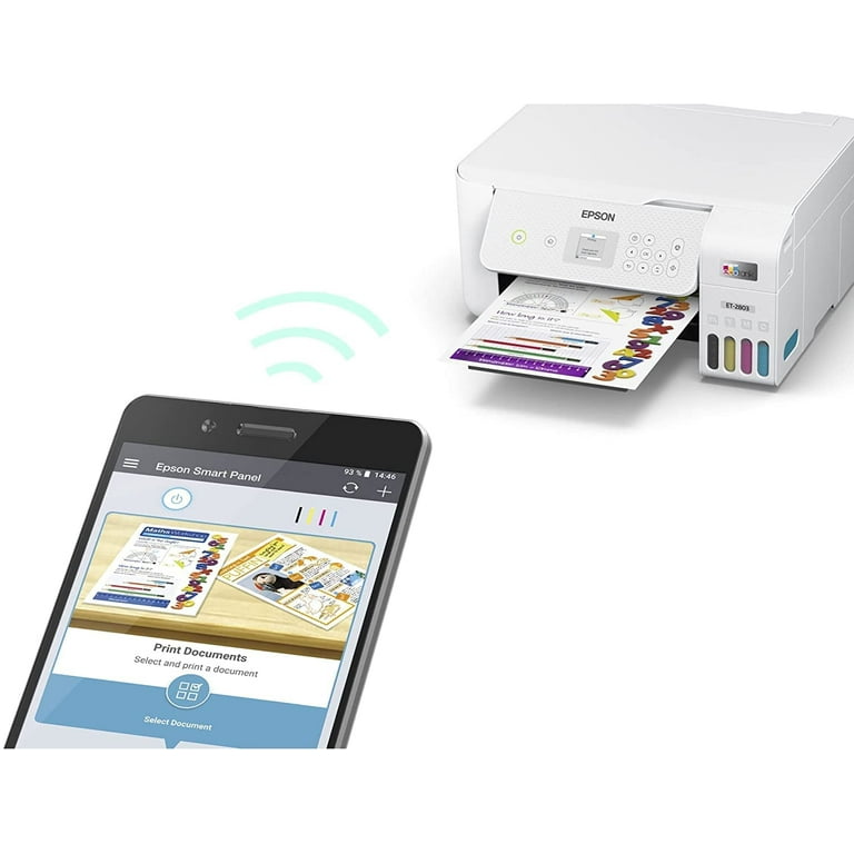 Epson EcoTank ET-2803, Wireless, All-in-One, Color Inkjet Epson EcoTank ET-2803, Wireless, All-in-One, Color Inkjet