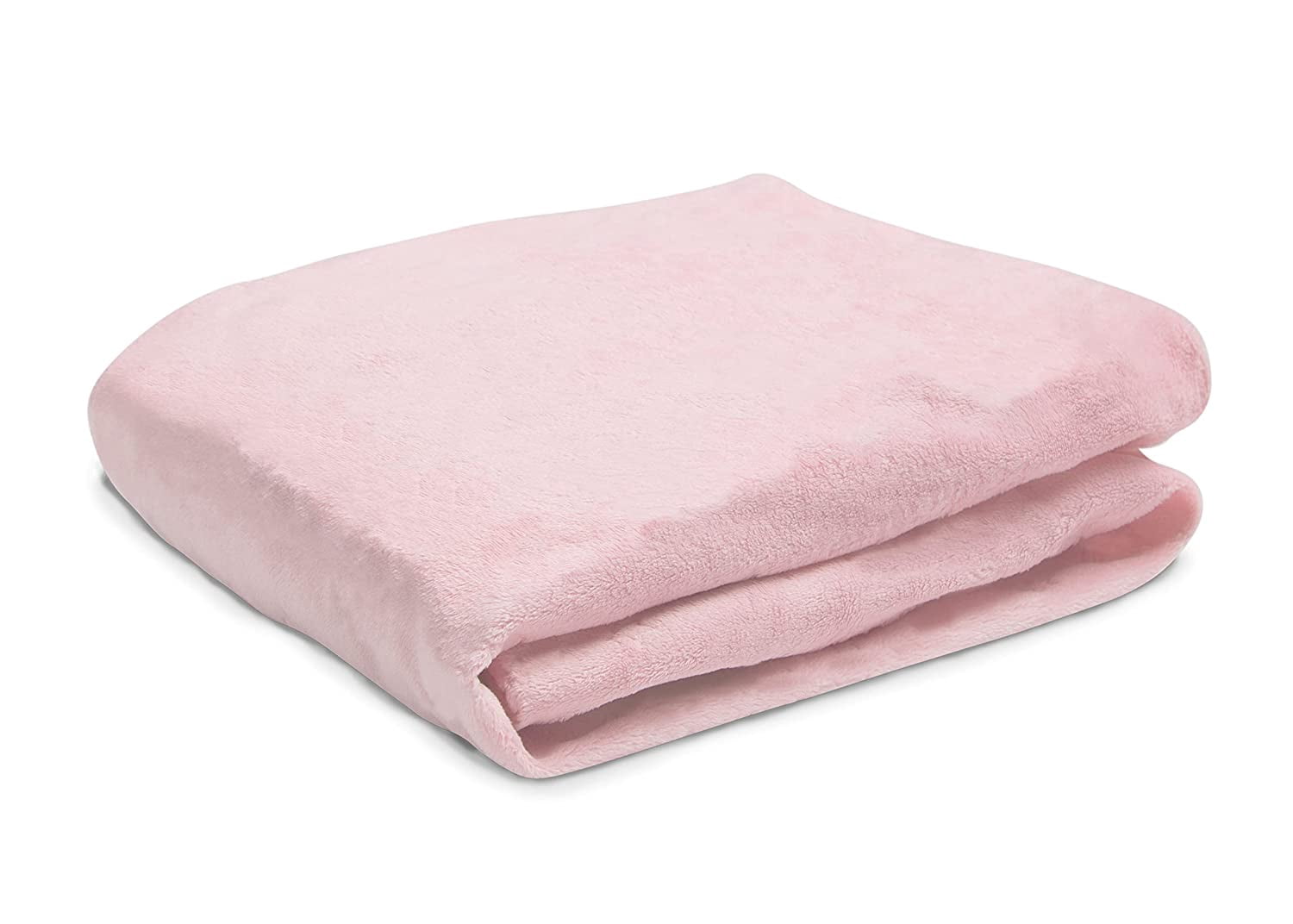 Contoured Changing Pad with Plush Cover, Pink