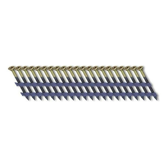 Scrail Fasteners 3x113mm Square Drive 20D Coarse Thread - 1M Pack | Fast Installation Screws | Construction Fasteners | Wood Screws
