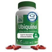 Ubiquinol 300mg CoQ-10 (Kaneka™) 30 Softgels (Non-GMO) by Health Thru Nutrition