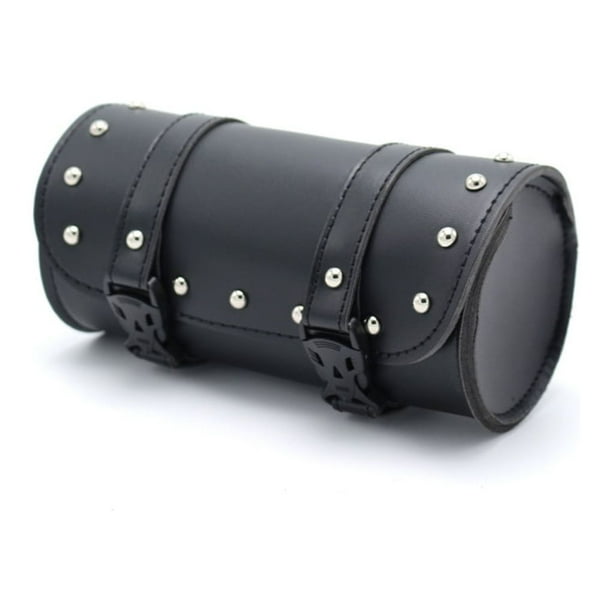Scienceny Bolsa para alforjas de motocicleta: almacenamiento compacto y seguro para artículos esenciales Bolsa lateral para motocicleta Gafas de moto negro