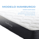 thumbnail image 3 of Colchón individual Xelix Hamburgo Semi Suave, 3 of 6