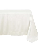 Efavormart 54x96 IVORY Wholesale Linens Polyester Tablecloths Rectangle Banquet Linen Wedding Party Restaurant Tablecloth
