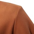 thumbnail image 4 of Men's Quarter Zip Up Pullover Sweatshirt Loose Stand Collar Long Sleeve Tops Fall Casual Color Match Shirt (Yellow L), 4 of 6