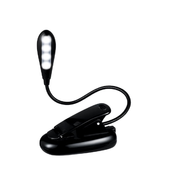 Flexible Clip On LED Light Lamp For Book Reading Tablet Laptop PC eReader