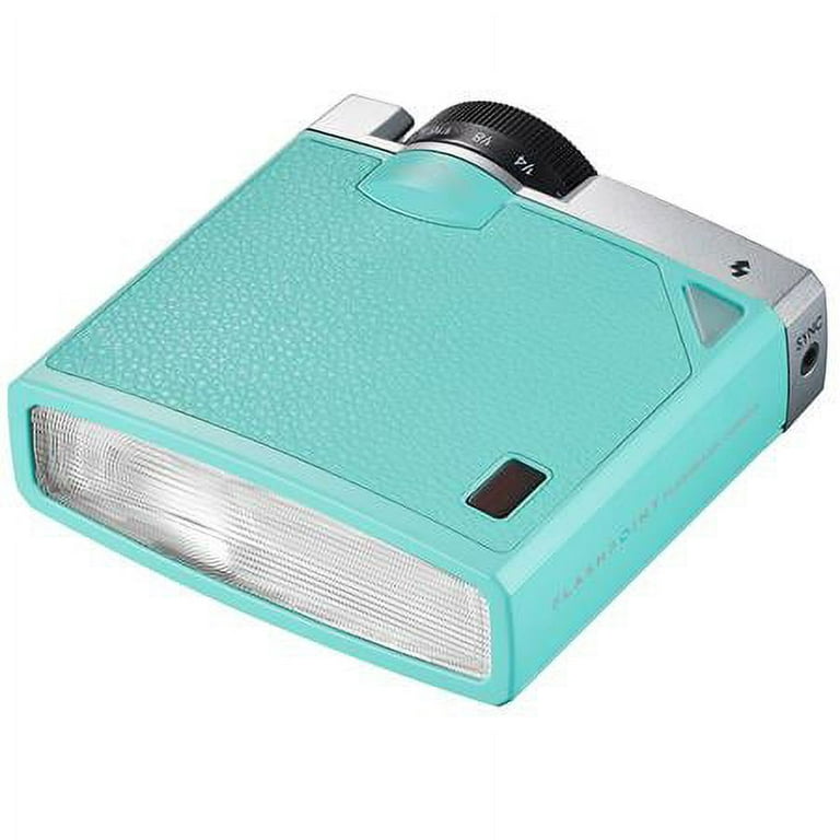 FlashBack Junior Retro Camera Flash, Mint Green